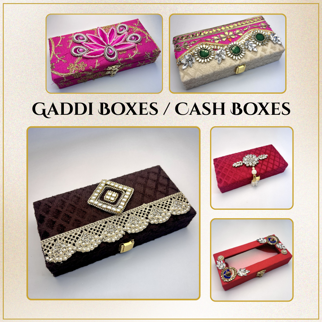 gaddi box/ cash boxes