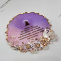 8 inch Resin Navkar Mantra Decorative Frame