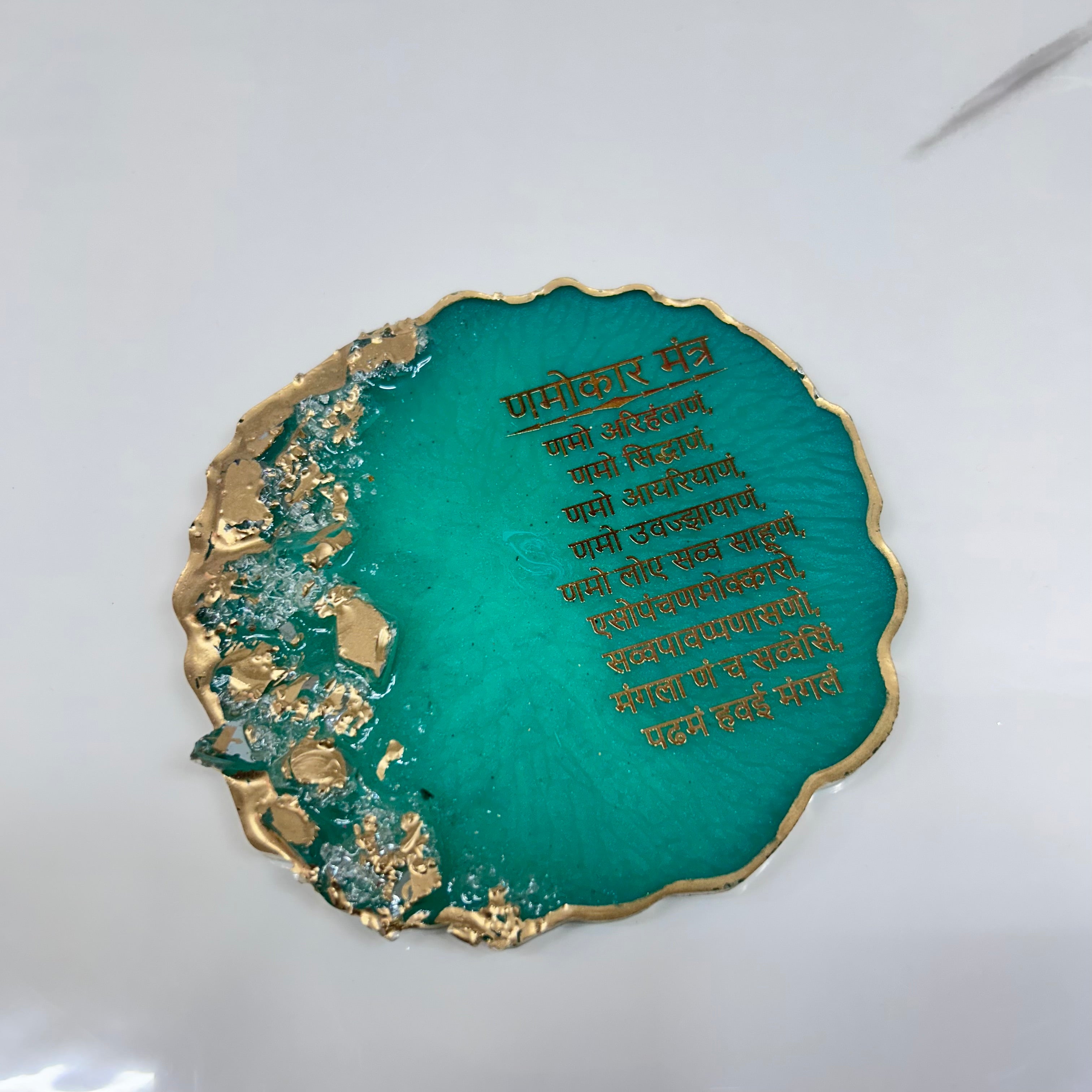 5 inch size Resin Navkar Mantra Frame