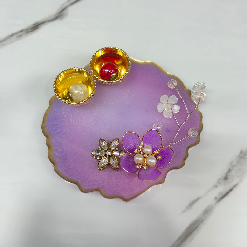 5 inch Resin Tilak Thali