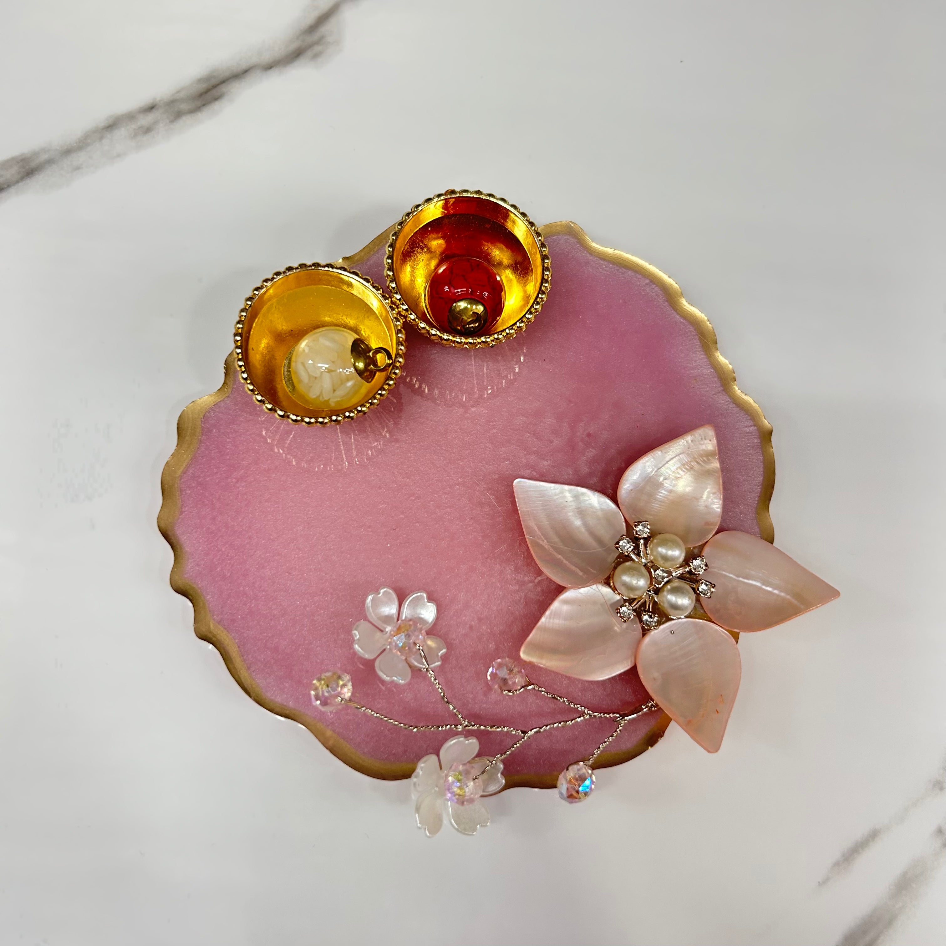 5 inch Resin Tilak Thali