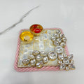 4.5 inch Mother of Pearl Tilak Thali